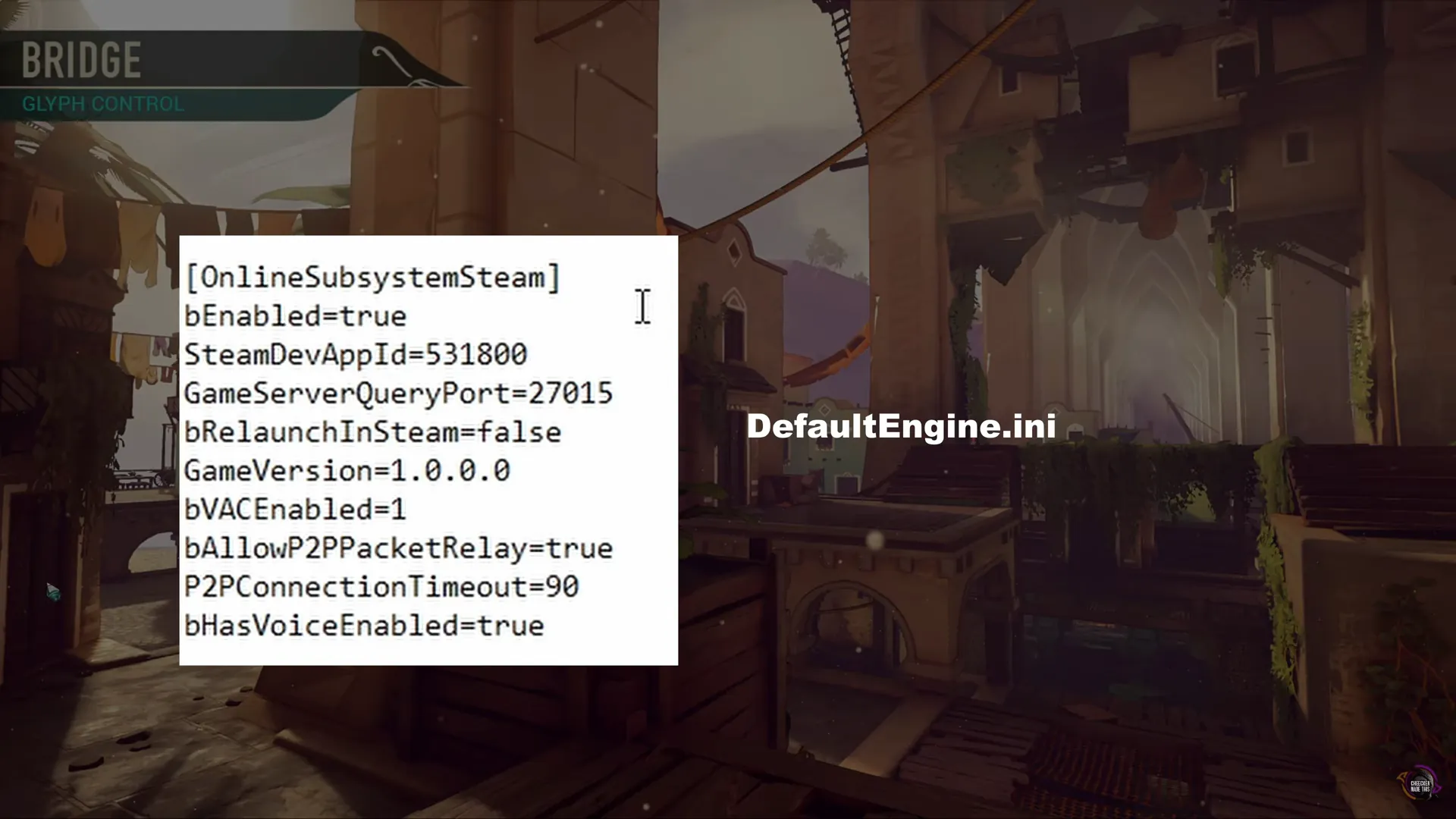 networking settings in the DefaultEngine.ini