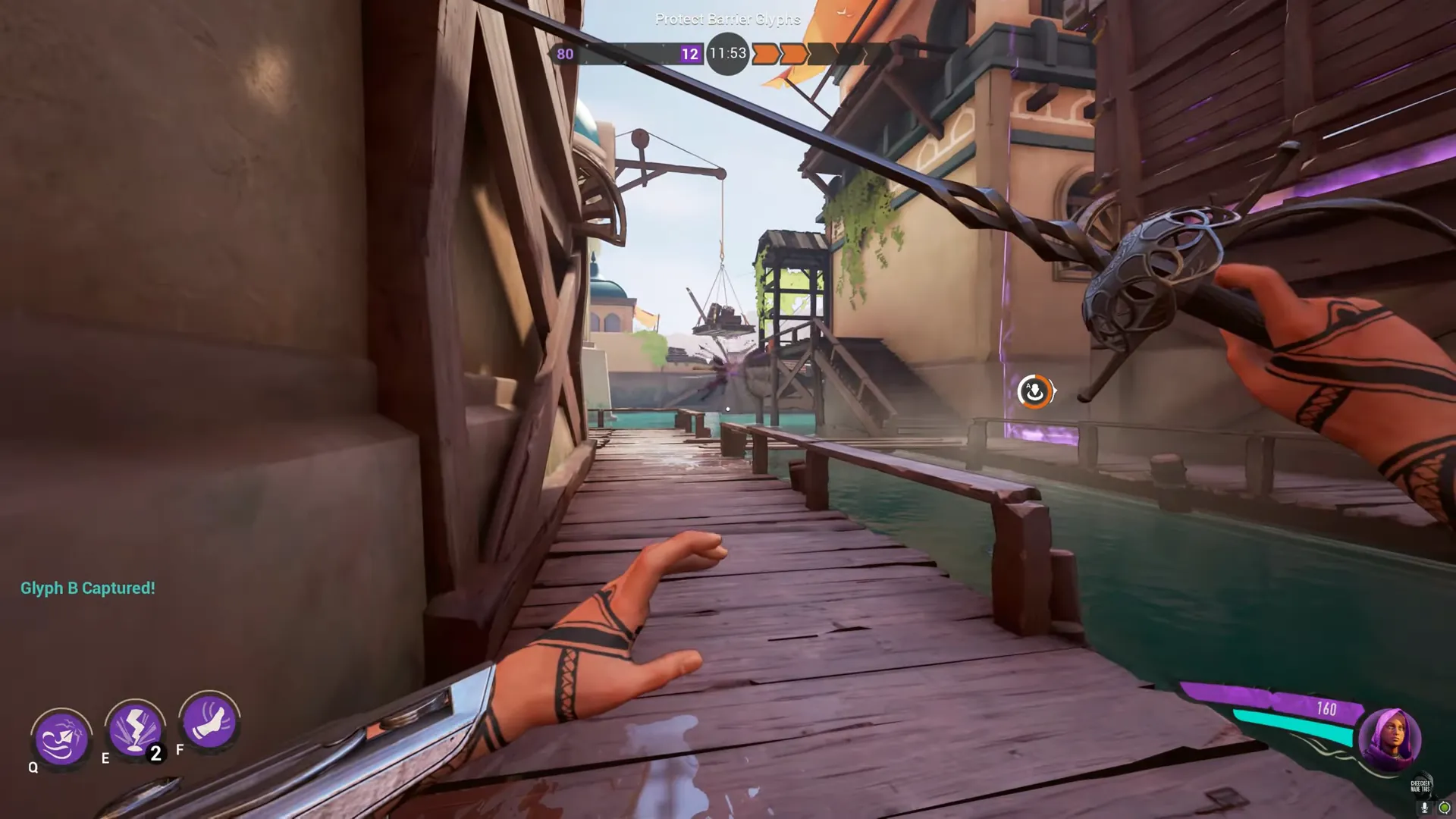 Alchemancer Teleports behind you on the docks