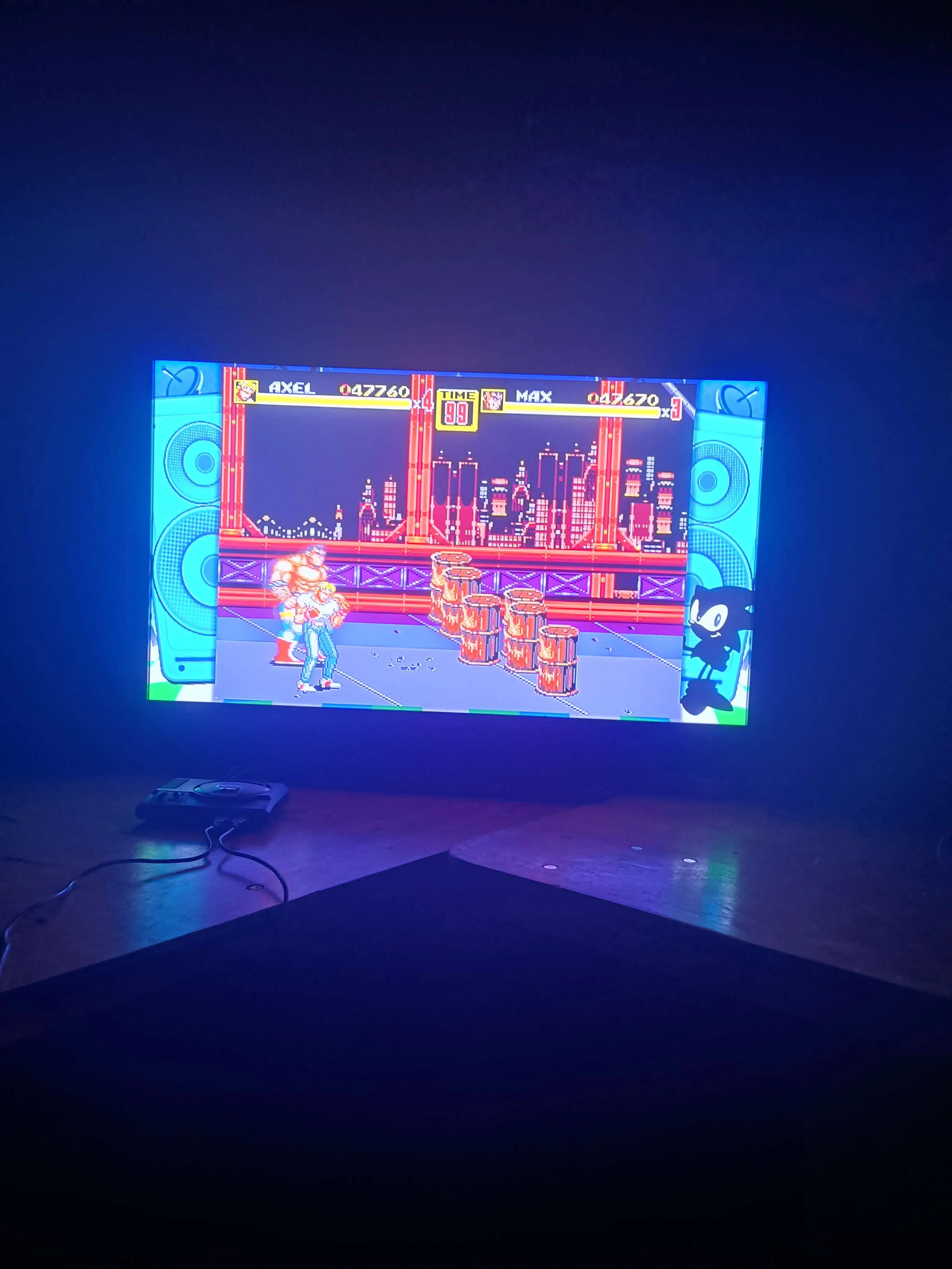 playing streets of rage