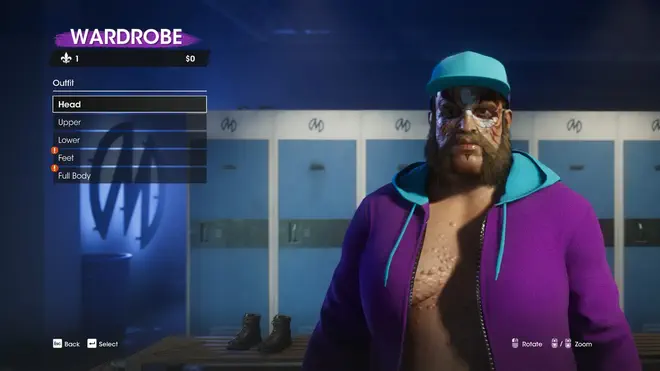 My character from the Saints Row reboot - With clothes on!