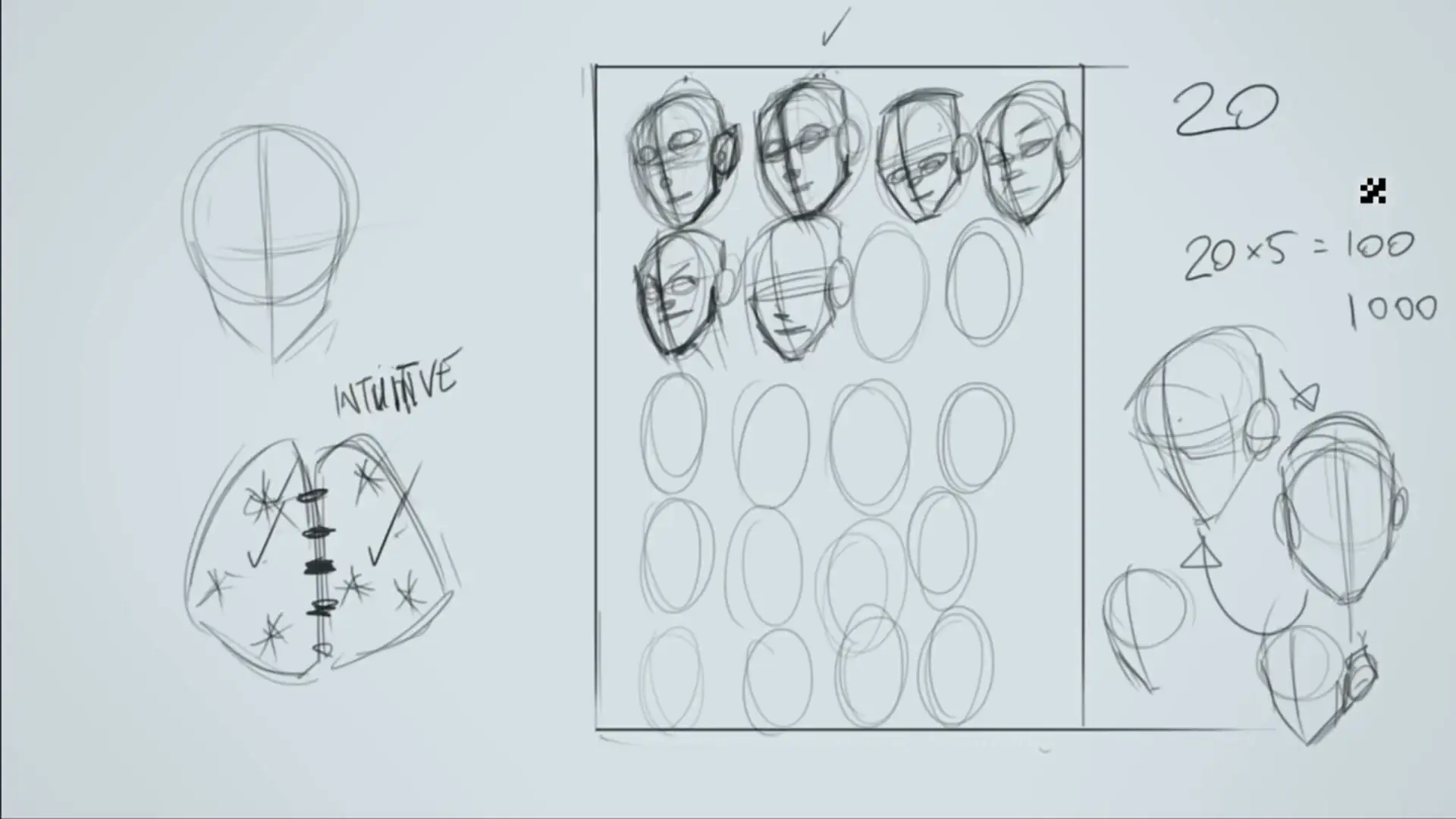 Showcasing Intuitive Drawing.